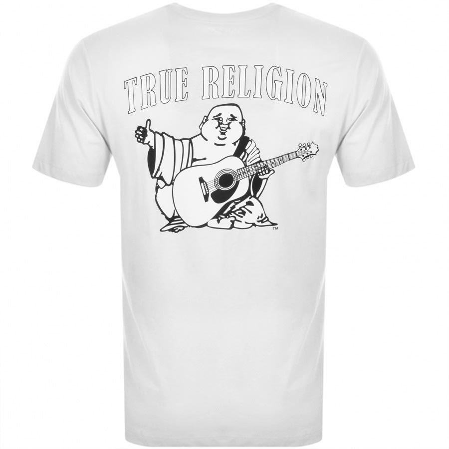 Alternative Image for ProductTrue Religion Crew Neck Logo T Shirt White2